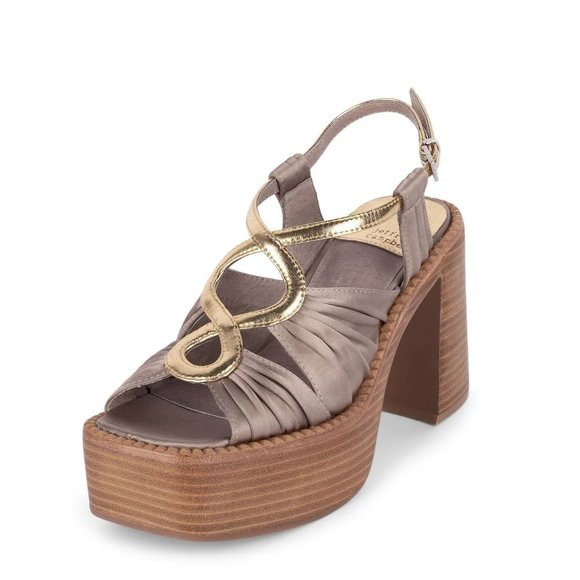 Jeffrey Campbell Shoes - $89 NWT JEFFREY CAMPBELL Taupe Platforms